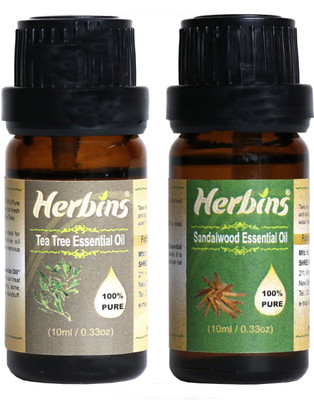 42% OFF on Herbins Essential Oil (Tea Tree & Sandal)(20 ml) 42% OFF on Herbins Essential Oil (Tea Tree & Sandal)(20 ml)