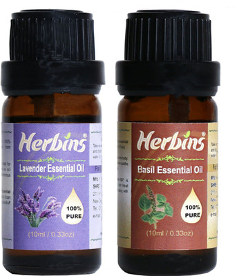 33% OFF on Herbins Essential Oil (Lavender & Basil)(20 ml) 33% OFF on Herbins Essential Oil (Lavender & Basil)(20 ml)