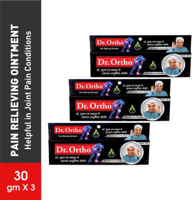 Dr. Ortho Pain Relief Ointment - Pack of 3 Balm(3 x 30 g)