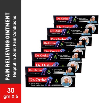 Dr. Ortho Pain Relief Ointment - Pack of 5 Balm(5 x 6 g)