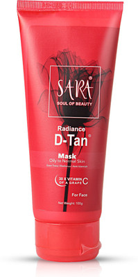 5% OFF on SARA Radiance D-tan Mask(100 g) 5% OFF on SARA Radiance D-tan Mask(100 g)