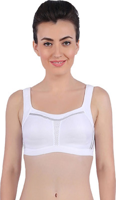 DAZZLE DB041 Women Full Coverage Lightly Padded Bra(White)