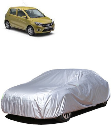 RAIN SPOOF Car Cover For Maruti Suzuki Celerio (Without Mirror Pockets)(Silver)