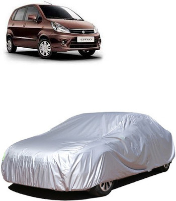 RAIN SPOOF Car Cover For Maruti Suzuki Zen Estilo (Without Mirror Pockets)(Silver)