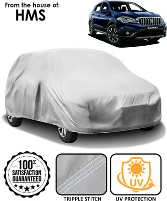 HMS Car Cover For Maruti Suzuki S-Cross (Without Mirror Pockets)(Silver)