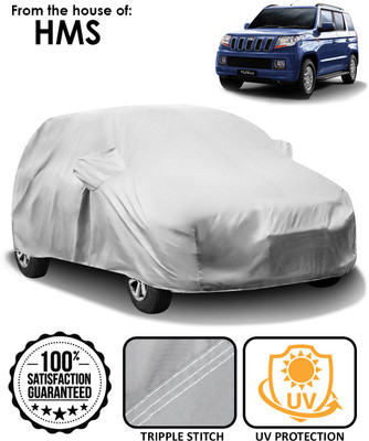 HMS Car Cover For Mahindra TUV300 (With Mirror Pockets)(Silver)