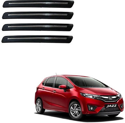 Autofetch Polypropylene Car Bumper Guard(Multicolor, Pack of 4, Honda, Jazz)