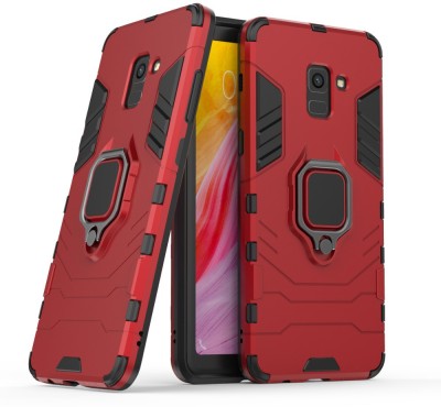 Glaslux Back Cover for Samsung Galaxy J6 Plus(Red, Rugged Armor, Pack of: 1)