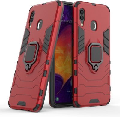 Glaslux Back Cover for Samsung Galaxy M20(Red, Rugged Armor, Pack of: 1)