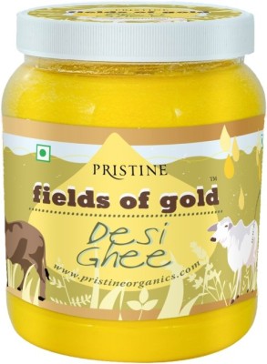 Fields of Gold Organics Pure Desi Ghee 500 g Plastic Bottle