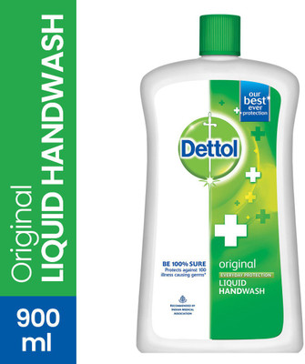 Dettol Original Liquid Hand Wash Refill Bottle(900 ml)