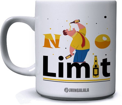 Jhingalala MKD105403 Ceramic Coffee Mug(350 ml)