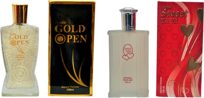 Aone Gold Open and Sweet YA YA Perfume 100ML Each (Pack of 2) Eau de Parfum  -  200 ml(For Men)