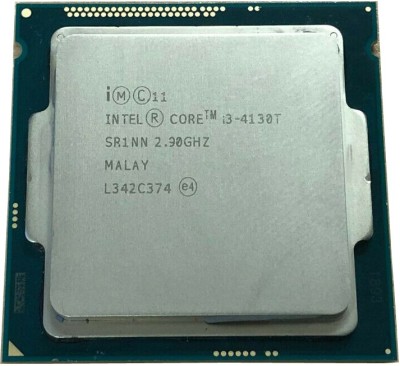 Intel Core i3-4130T 2.9 GHz LGA 1150 Socket 2 Cores 4 Threads 3 MB Smart Cache Desktop Processor(Silver)