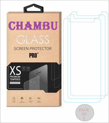 CHAMBU Tempered Glass Guard for HTC ONE X S720E(Pack of 3)