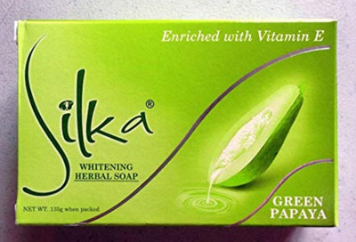 SILKA WHITHENING HERBAL SOAP WITH GREEN(135 g)