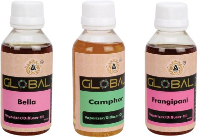 GLOBAL AROMA Natural Aroma Oil(3 x 33.33 ml)