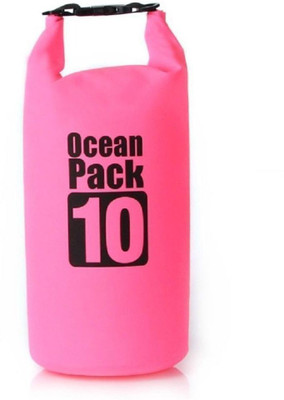 venja 10 Liter Outdoor Ocean Pack Waterproof Dry Bag (Pink)(Pink, Dry Bag)