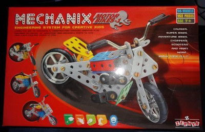 MECHANIX Motorbikes , 152 Pieces(Multicolor)