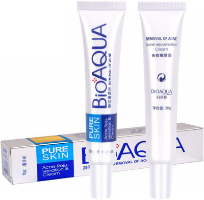 BIOAQUA Anti Acne & Pimple Removing Cream - Best Quality for PURE SKIN(30 g)