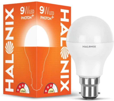 HALONIX 9 W Basic Round B22 D LED Bulb(White)