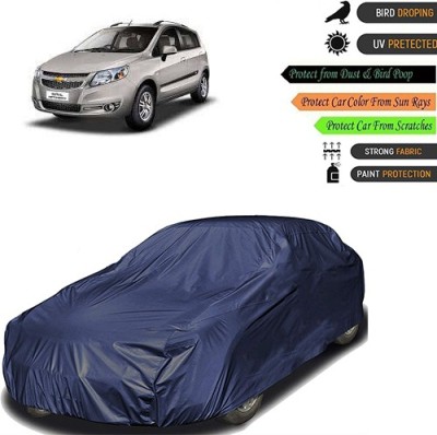 DHAATRISTORE Car Cover For Chevrolet Sail Hatchback (Without Mirror Pockets)(Blue, For 2005, 2006, 2007, 2008, 2009, 2010, 2011, 2012, 2013, 2014, 2015, 2016, 2017, 2018, 2019, NA Models)