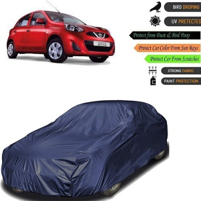 W proof Car Cover For Nissan Micra Active (Without Mirror Pockets)(Blue, For 2005, 2006, 2007, 2008, 2009, 2010, 2011, 2012, 2013, 2014, 2015, 2016, 2017, 2018, 2019, NA Models)