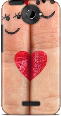 Flipkart SmartBuy Back Cover for HTC one X(Red, Beige, Black)