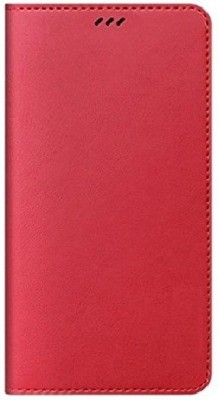 Elica Flip Cover for Asus Zenfone Max (M1) ZB555KL(Red, Magnetic Case, Pack of: 1)