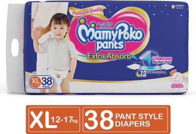 MamyPoko Pants - XL(38 Pieces)