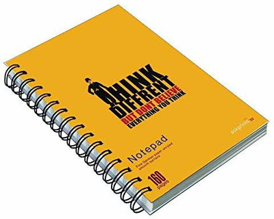 Askprints PREMIUM PAPER A5 Note Pad UN RULED 160 Pages(Yellow)