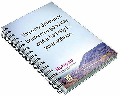 Askprints PREMIUM PAPER A5 Note Pad UN RULED 160 Pages(Blue)