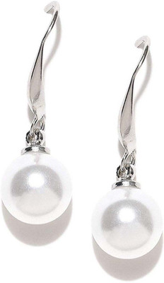 Shining Diva Pearl Stylish Fancy Party Wear Earrings Pearl Alloy Drops & Danglers