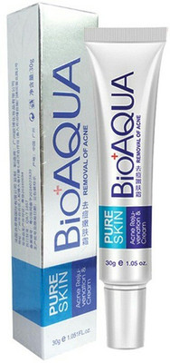 BIOAQUA Premium Quality Acne-Pimple Removal Cream - PURE SKIN(30 g)
