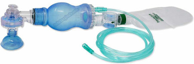 IS IndoSurgicals Silicon Infant Ambu Bag Blue Manual Resuscitator Respiratory Exerciser(Pack of 1)