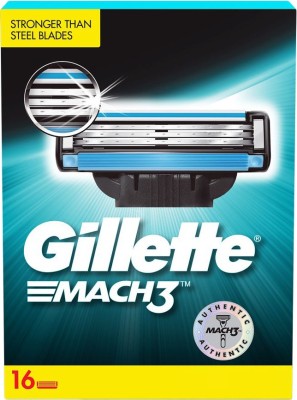 Gillette Mach 3 Cartridge (Pack of 16)