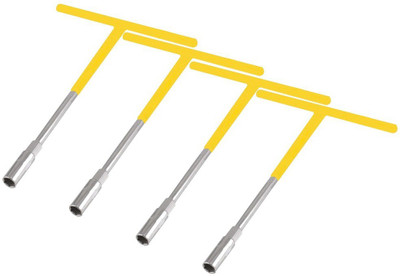 MLD Hexagon T Spanner 8 MM,10 MM,12 MM,14 MM Socket Set(Pack of 4)