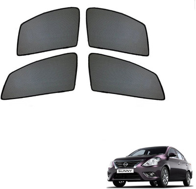 KOZDIKO Side Window Sun Shade For Nissan Sunny(Black)