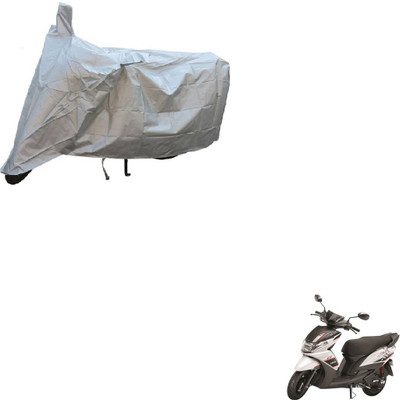 AuTO ADDiCT Two Wheeler Cover for Yamaha(Ray, Silver)