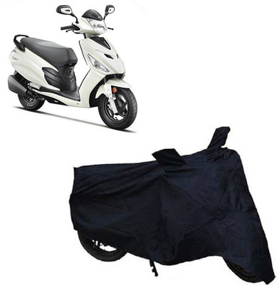 ROYAL AUTO MART Two Wheeler Cover for Hero(Duet, Black)