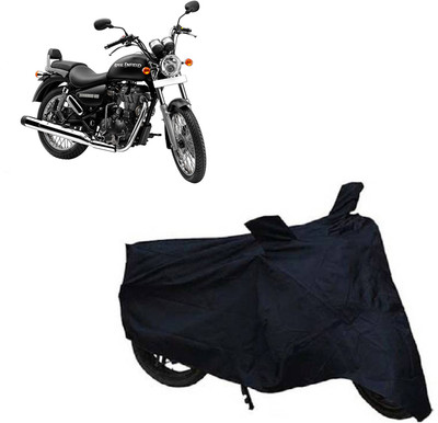 Autoinnovation Waterproof Two Wheeler Cover for Royal Enfield(Thunderbird 500, Blue)