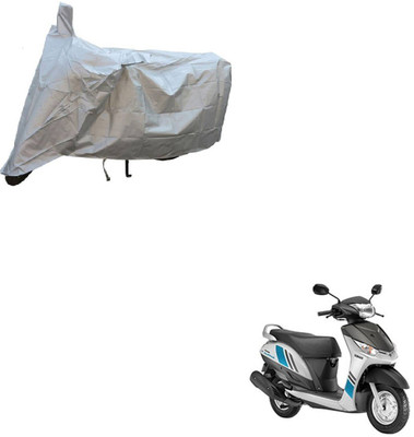 AuTO ADDiCT Two Wheeler Cover for Yamaha(Alpha, Silver)