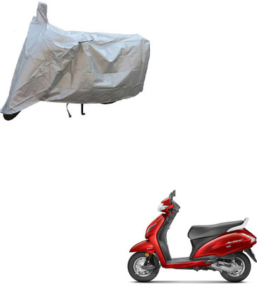 AuTO ADDiCT Two Wheeler Cover for Honda(Activa 5G, Silver)