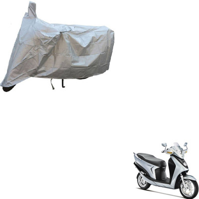 AuTO ADDiCT Two Wheeler Cover for Hero(TNT R, Silver)