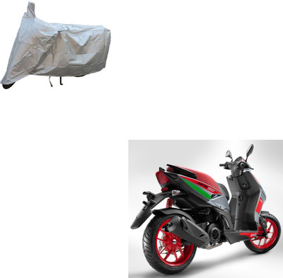 KOZDIKO Waterproof Two Wheeler Cover for Aprilia(SS, Silver)