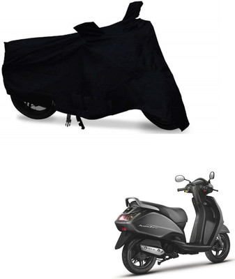 AuTO ADDiCT Waterproof Two Wheeler Cover for TVS(Jupiter, Black)