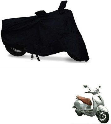 KOZDIKO Waterproof Two Wheeler Cover for Bajaj(Platina 100 DTS-i, Black)
