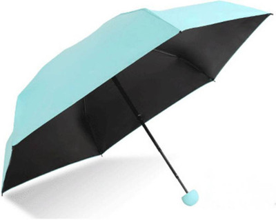 MEZIRE Ultra MINI Stylish Capsule Umbrella (Strong & UV Coated, 4 Fold, Wind Umbrella(Multicolor)
