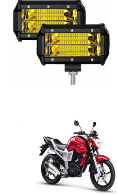 PRTEK 5inch Led Work Light OffRoad 2pcs Pack Flood Led Fog Light 116 Fog Lamp Motorbike LED for Yamaha (12 V, 72 W)(FZ, Pack of 2)