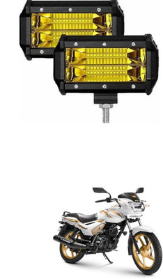 PRTEK 5inch Led Work Light OffRoad 2pcs Pack Flood Led Fog Light 048 Fog Lamp Motorbike LED for TVS (12 V, 72 W)(Star City, Pack of 2)